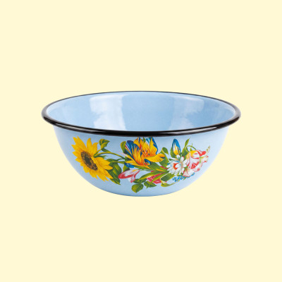 Эмалированная миска, 1,5 л