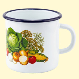 Эмалированная кружка, 1 л