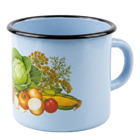 Эмалированная кружка, 1 л