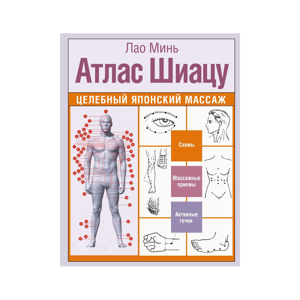 Атлас Шиацу. Целебный японский массаж