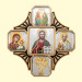 Иконостас для машины, 9 х 9 см